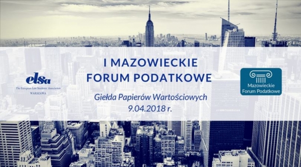 I Mazowieckie Forum Podatkowe