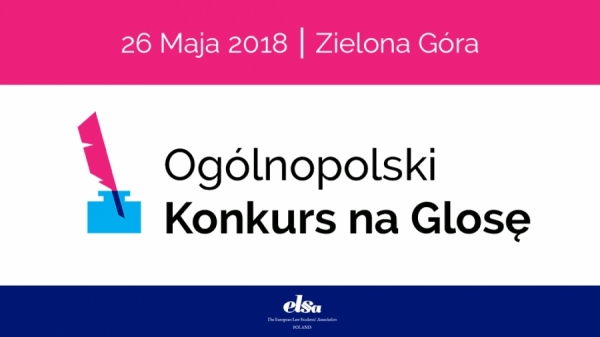 XXI Ogólnopolski Konkurs na Glosę